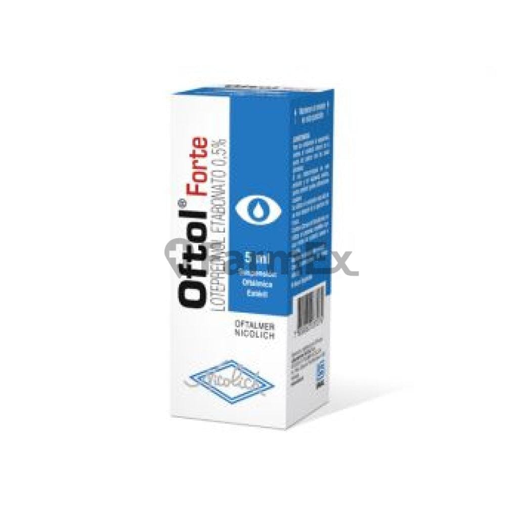 Oftol Forte Suspensión Oftálmica 0,5 % x 5 mL Farmex-BanMedica-Persistente